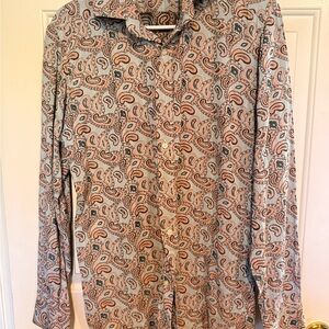 Etro Multicolor Paisley Men's Shirt
